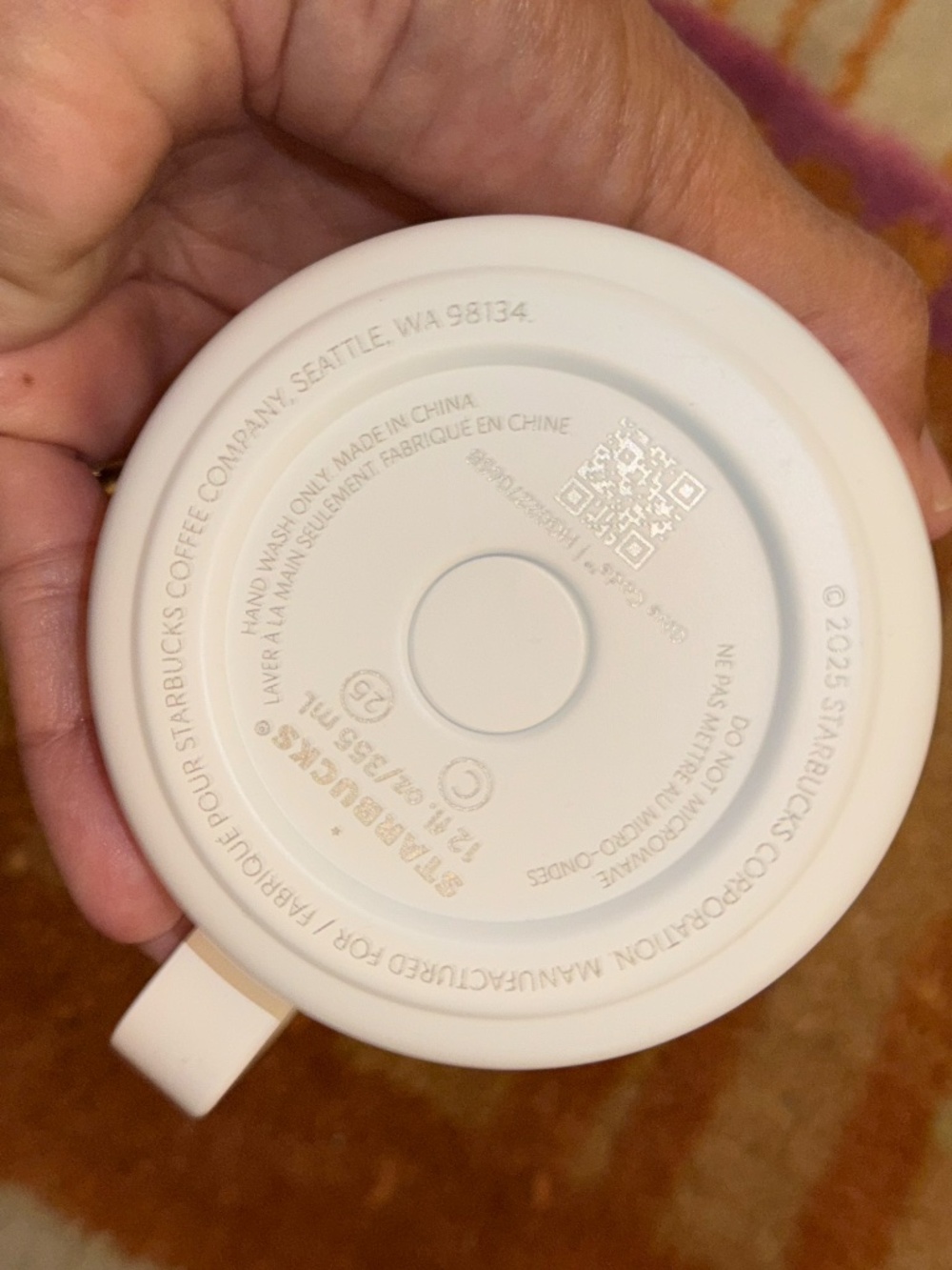 Starbucks x Roller Rabbit coffeehouse Bonanza mug LE holiday 2025 - Picture 4 of 4